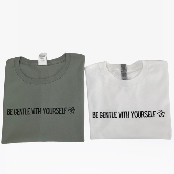 BE GENTLE WITH YOURSELF Unisex Adult 100% Cotton T-Shirt - Various - Picture 3 of 7